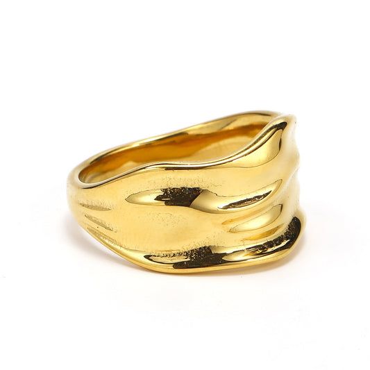 Women's Cold Style Titanium Steel Ring