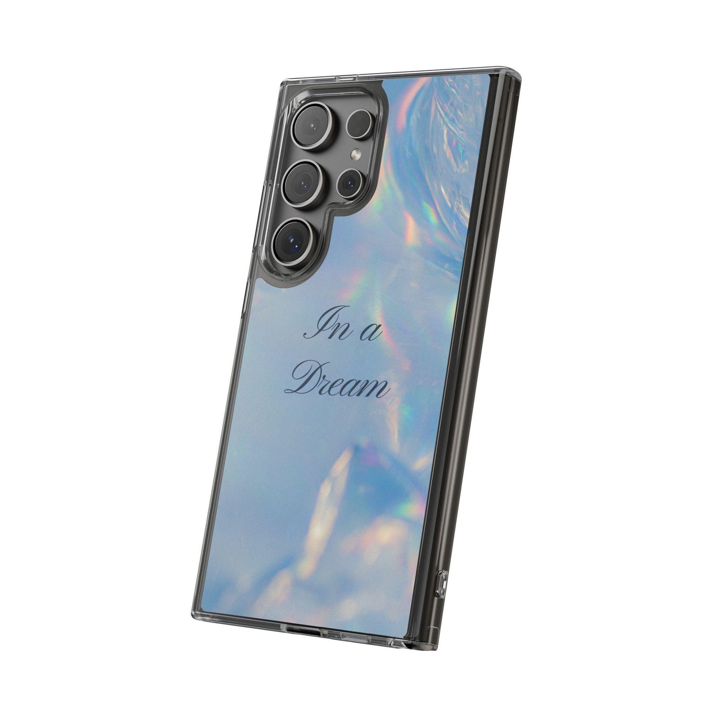 In a Dream Shinny Blue Clear Cases