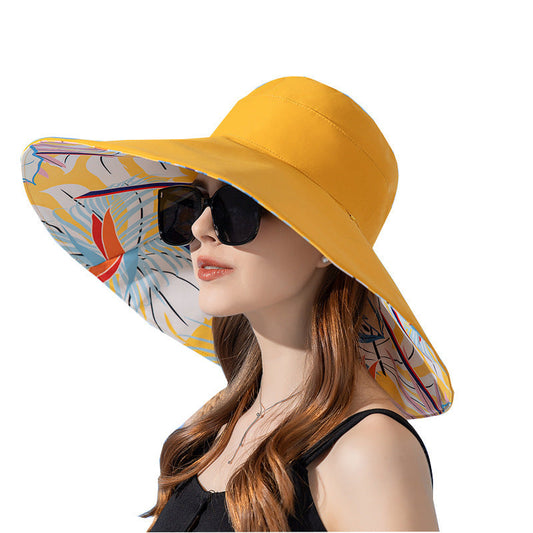 Double-sided Plus-sized Sun Hat
