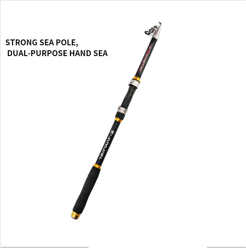 2.1M-3.6M Carbon Fiber Telescopic Carp Rod
