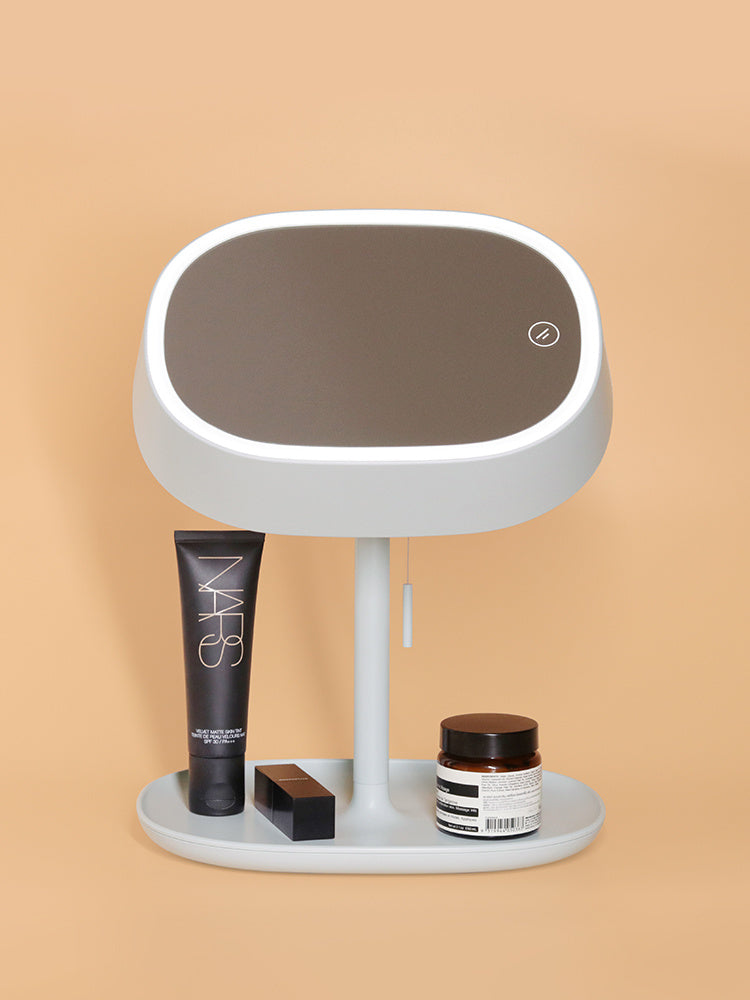 Foldable LED Makeup Mirror