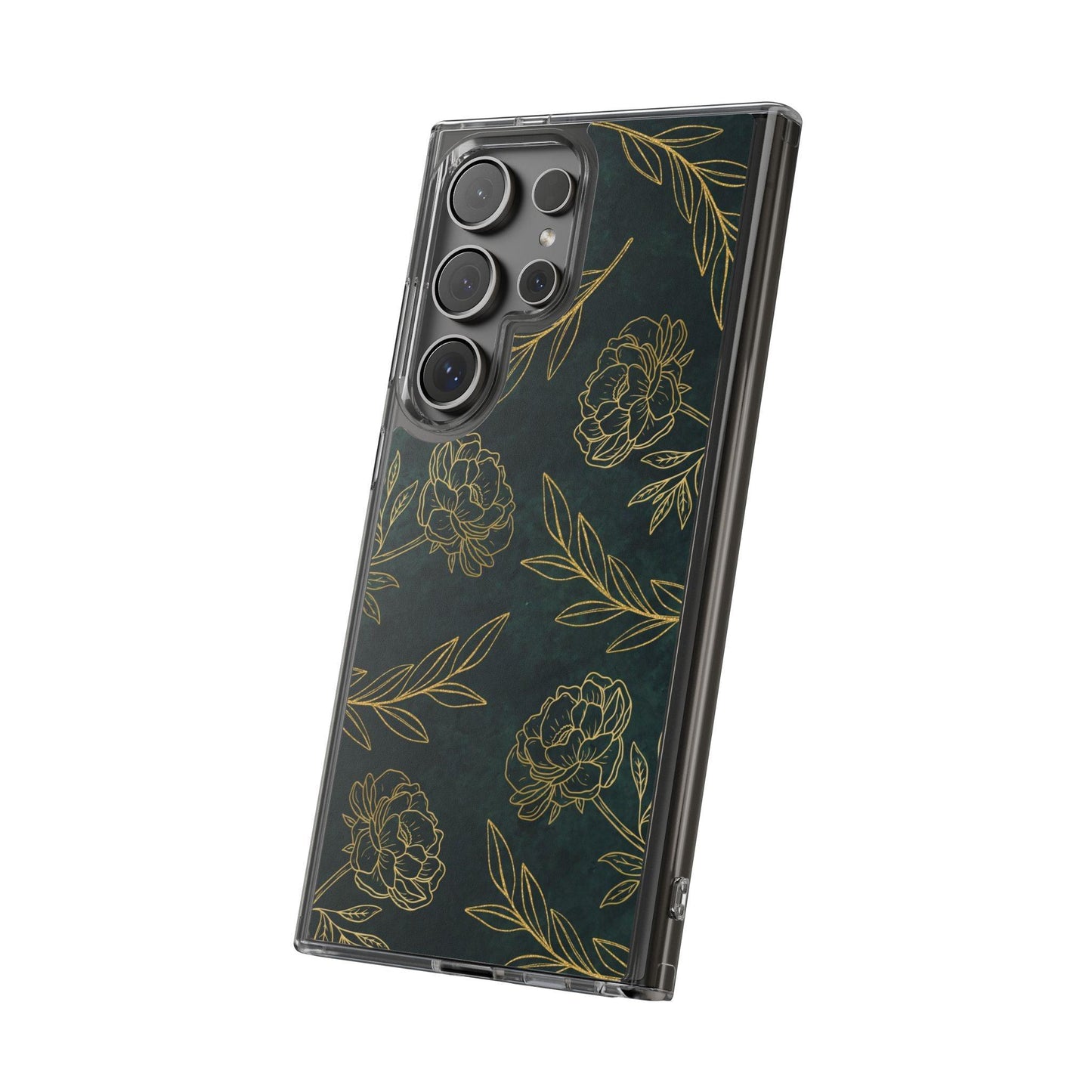 Floral Pattern Clear Cases