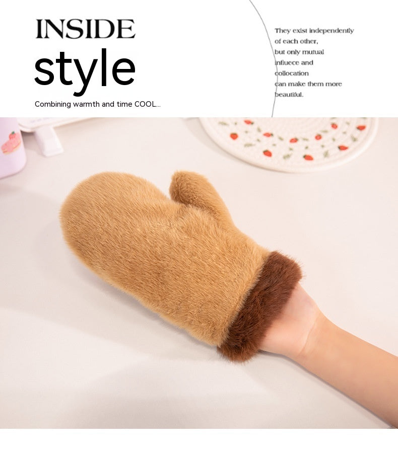 Children's Plush Toy Gloves Capibala pufferfish