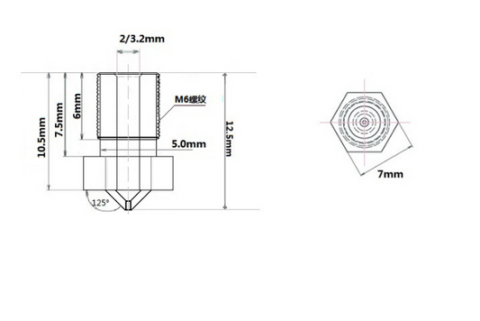 3D printer nozzle