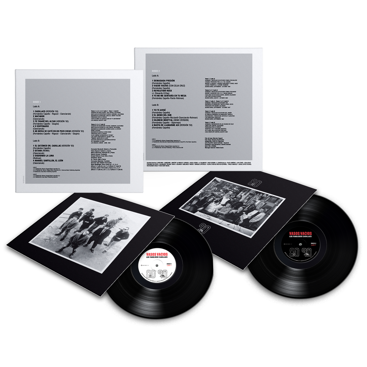 Los Fabulosos Cadillacs - Vasos Vacios 2LP Vinyl