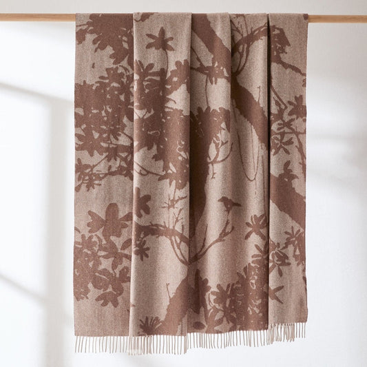 Sylvan Drift Wool Throw
