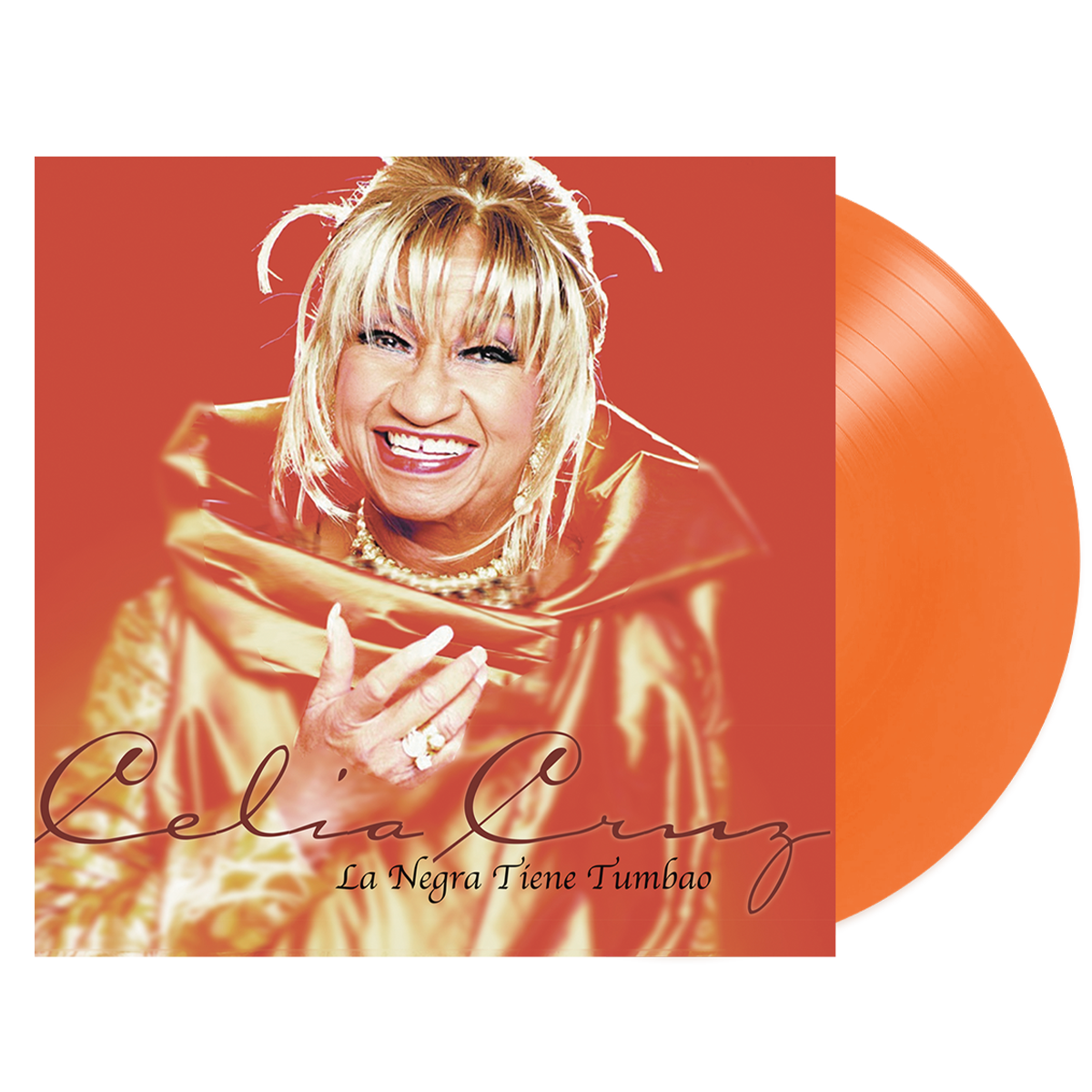 Celia Cruz - La Negra Tiene Tumbao Vinyl 1LP (Orange)