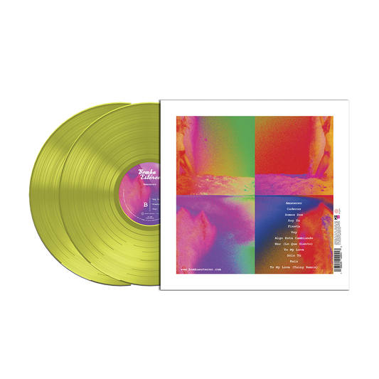 Bomba Estereo - Amanecer 10 Year Anniversary Highlighter Yellow Vinyl 2LP