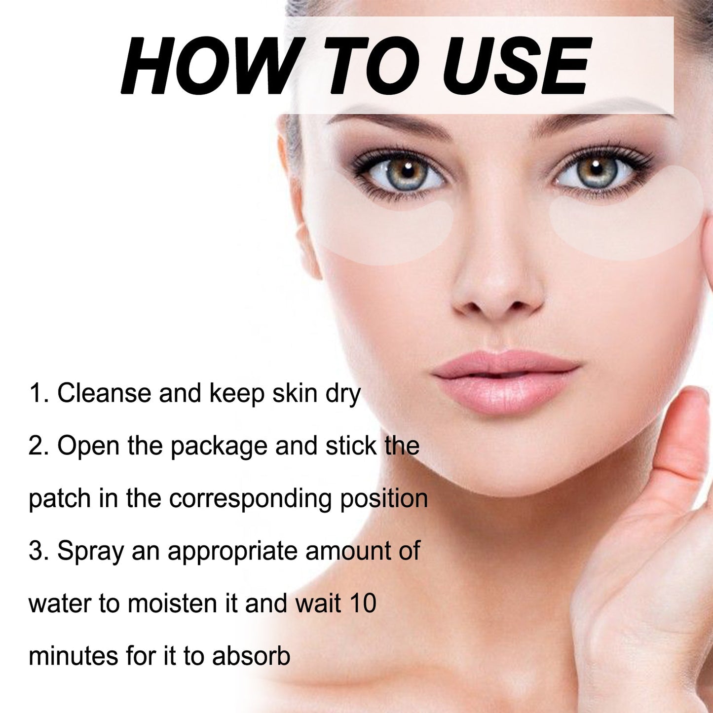 Ouhoe Collagen Soluble Eye Mask Tights Eye Area, Lightening Fine Lines And Hydrating Eye Mask