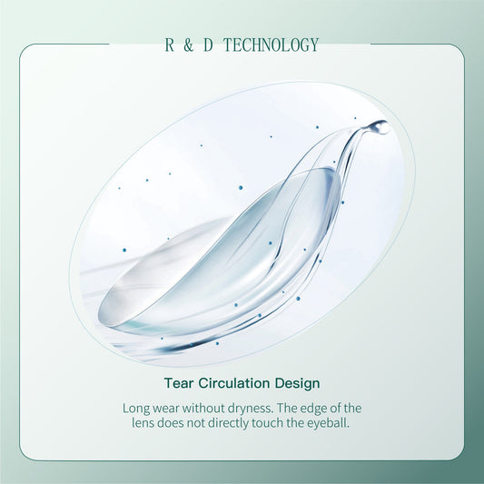 1Pair FDA Certificate Eyes Beautiful Pupil Colorful Girl Cosplay Contact Lenses GYPSOPHILA GRAY