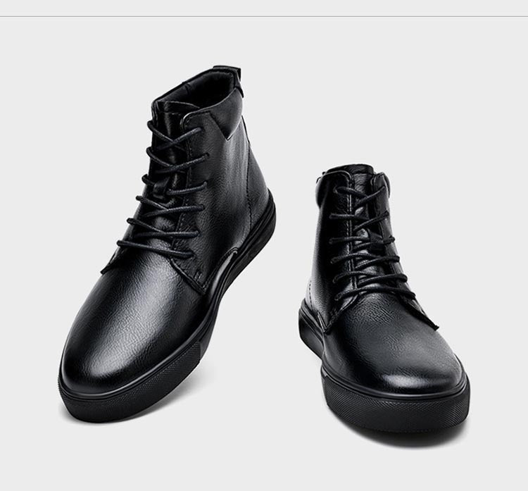 Short Plus Size High-top Martens Boots