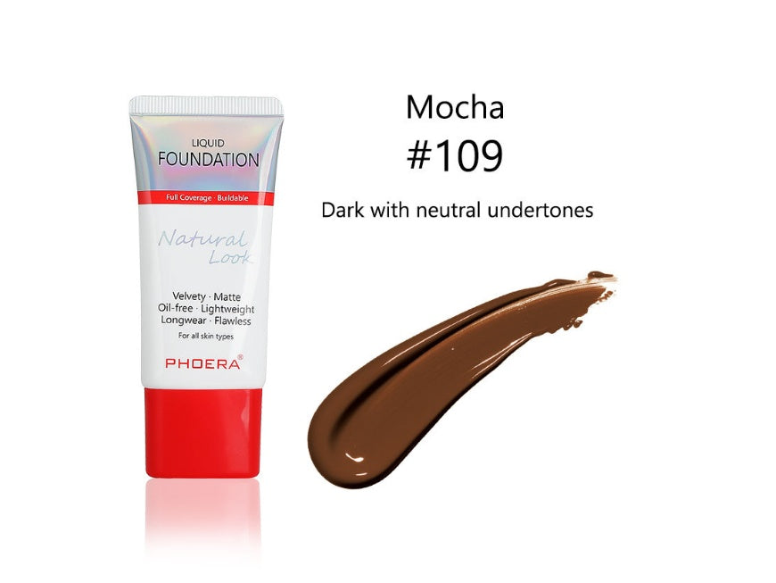 Matte Silky Tube Liquid Foundation