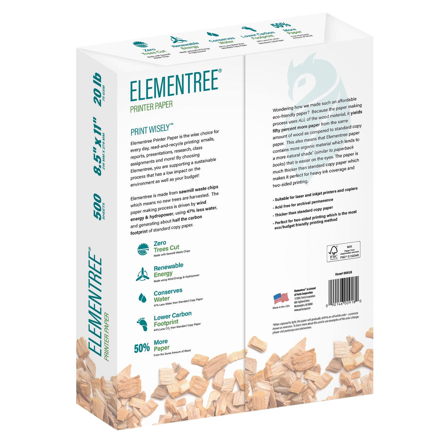 Elementree Sustainable Printer Paper – Eco-Friendly, Affordable, and High-Quality
