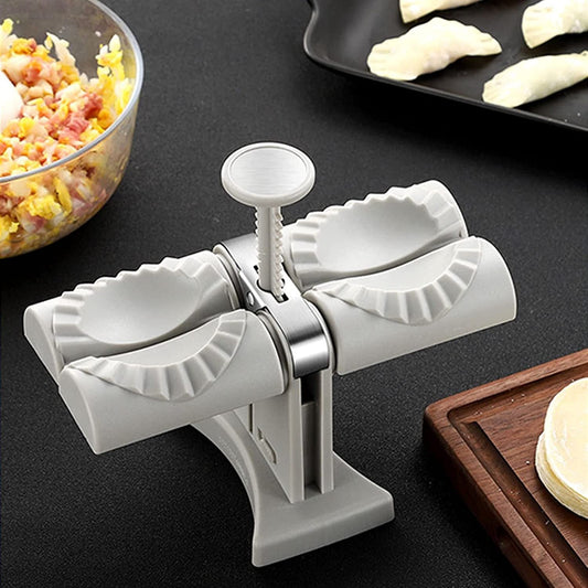 Double-Head Dumpling Mold Manual Press Maker