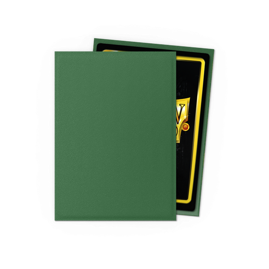 Dragon Shield Non-Glare Matte Forest Green Sleeves (100-Pack)