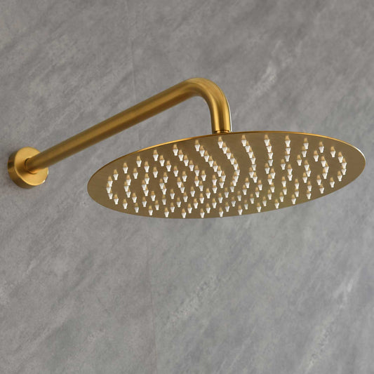 Shower System with Shower Head Hand Shower Slide Bar Bodysprays, Shower Arm Hose Valve Trim and Lever Handles