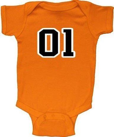 01 General Lee Baby Romper