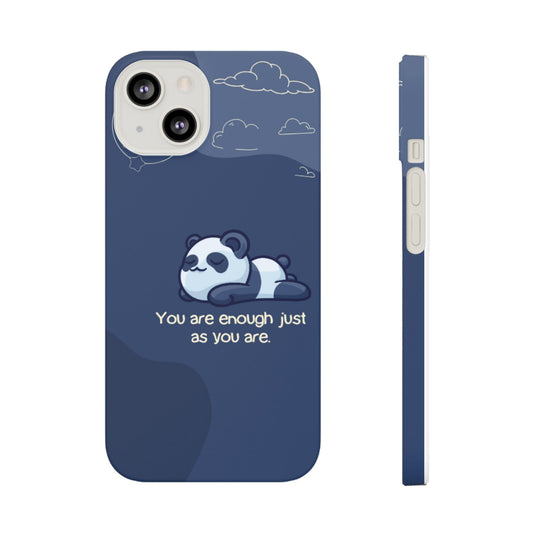 Panda Dreams Phone Case – Cozy Vibes & Inspiring Words