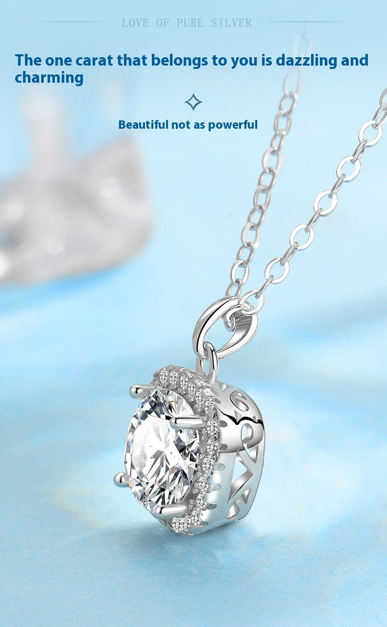 S925 Sterling Silver Happiness Necklace
