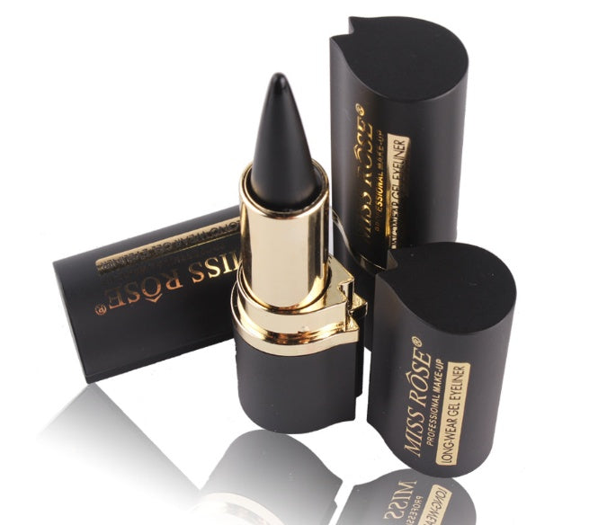 Waterproof Black Eyeliner Pen - Liquid Gel Eyeliner for Beauty Makeup