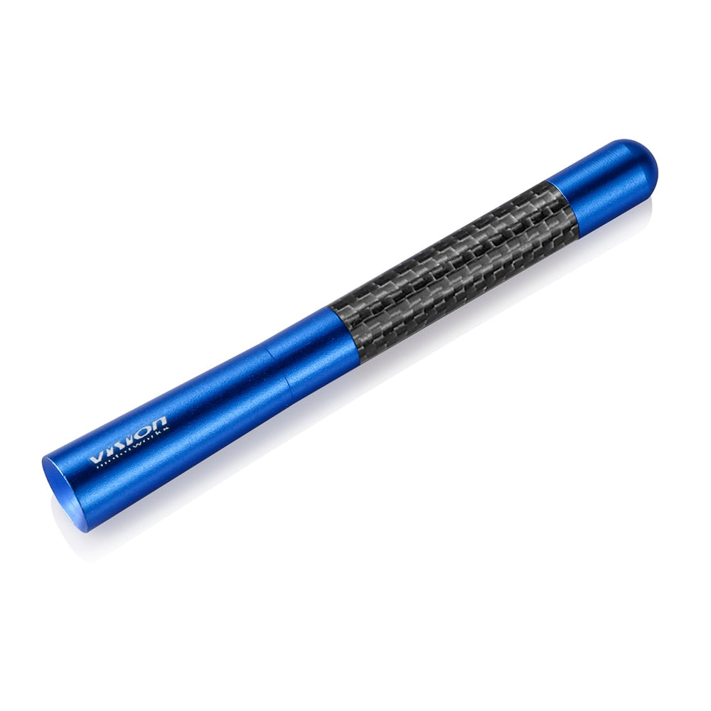 12cm Carbon Fiber Short Radio Antenna for Ford Focus Fiesta Peugeot Mazda Citroen Opel Astra Skoda Toyota Corolla Car Styling