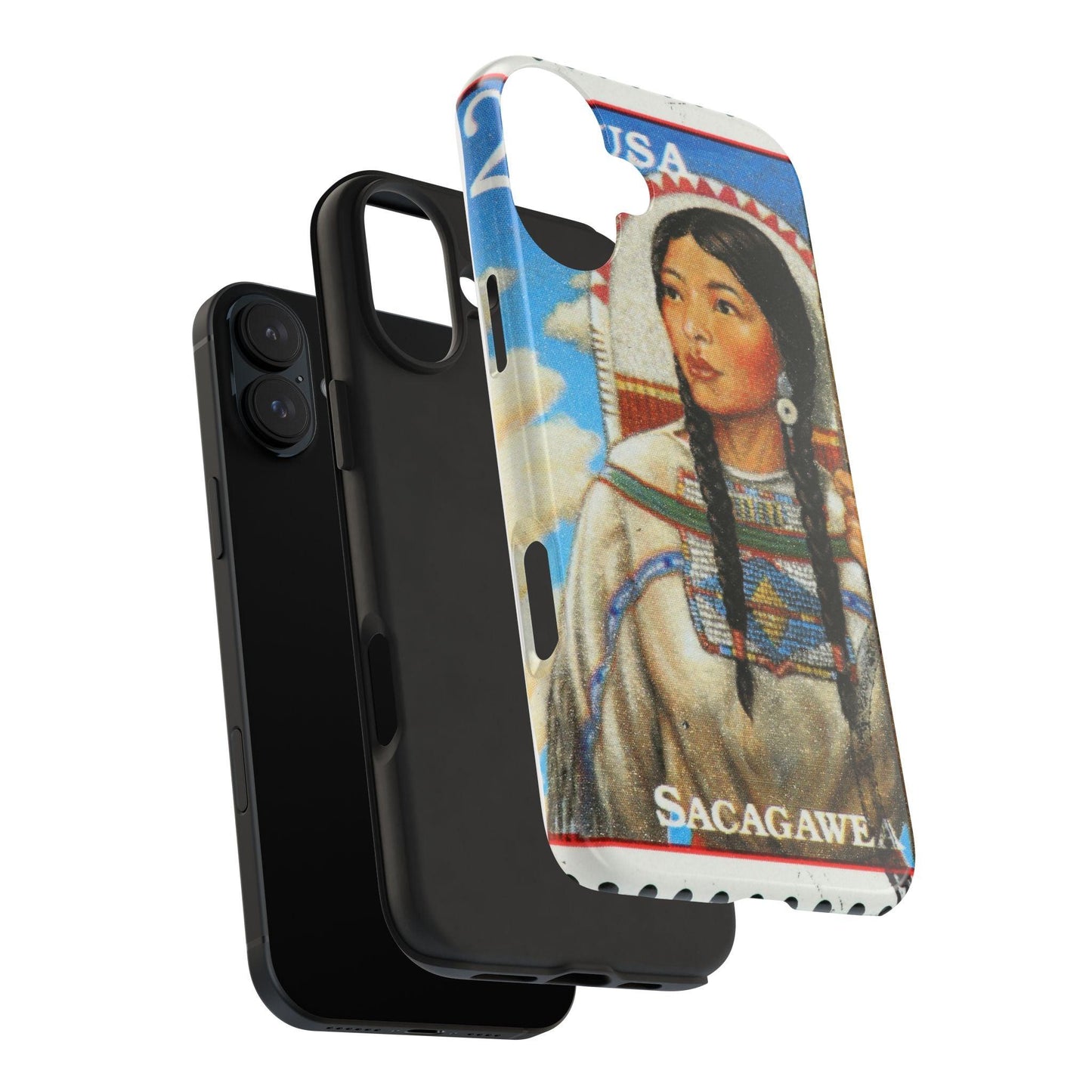 $1 Sacagawea Coin Design Tough Phone Cases