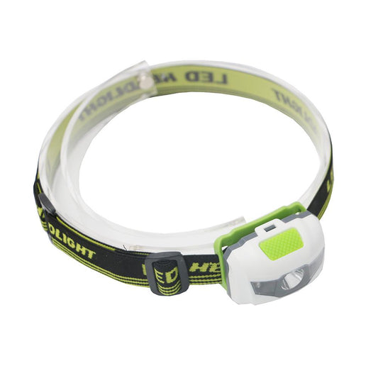 4 Modes Headlamp Waterproof LED Headlight Flashlight White + Red Torch Use 3 x AAA