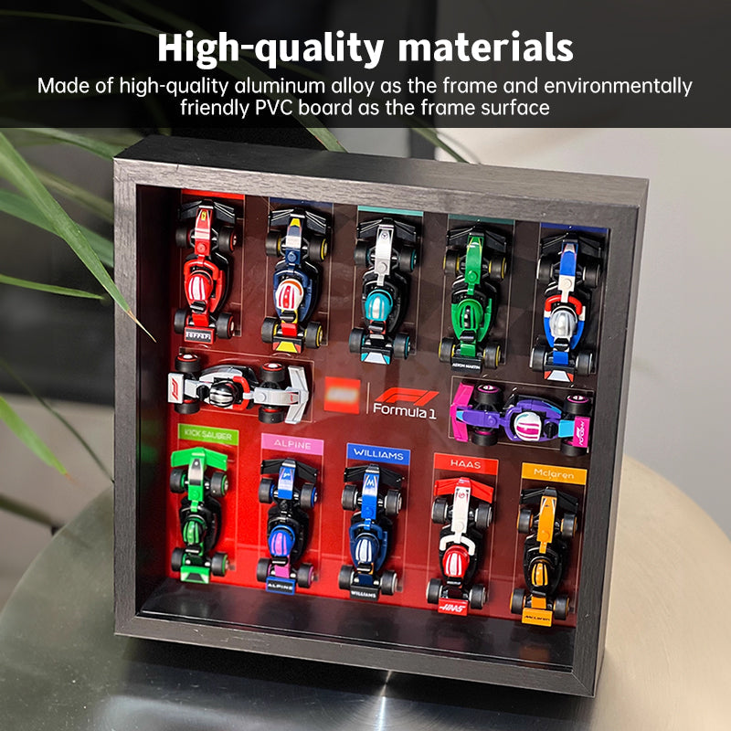 Dustproof Display Frame for Lego 71049 - 27x27x6.5cm (Fits Blind Box/Blocks/Cars)