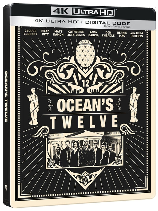 Ocean's Twelve - Steelbook (4K Ultra HD + Digital)