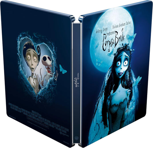 Tim Burton's Corpse Bride - Limited Edition Steelbook (4K UHD + Digital Copy)
