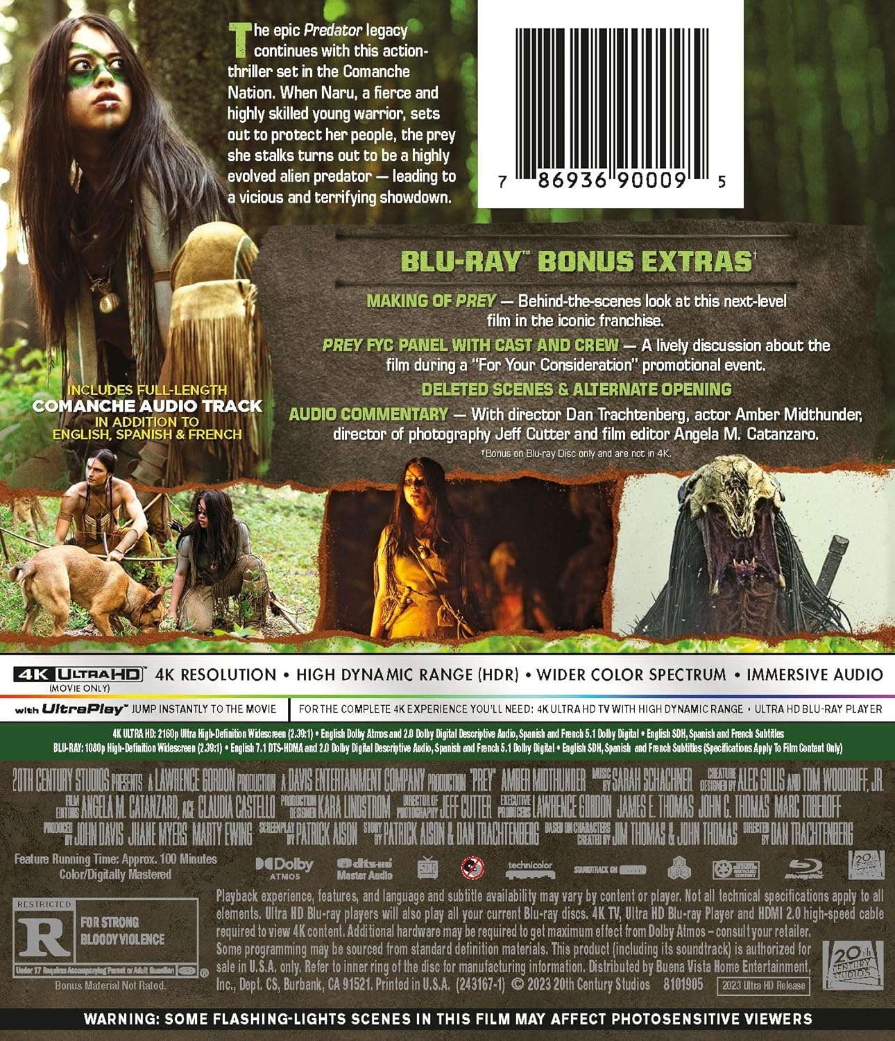 Prey (4K Ultra HD + Blu-ray)