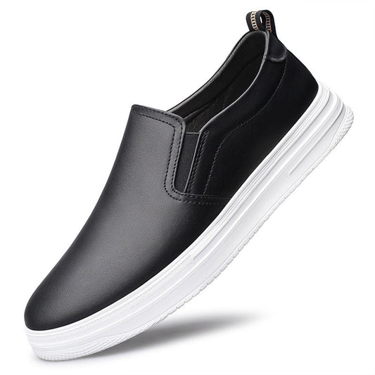 Men's lazy loafers breathable board shoes