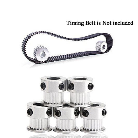 1Pcs GT2 Pulley 30 36 40 60 Tooth 60T 5mm Bore GT2 Timing Pulley for Reprap 3D Printer Parts gt2 pulley 60 teeth