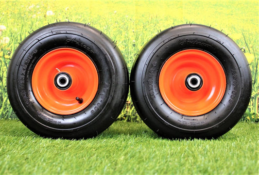 13x6.50-6 Bad Boy Pneumatic Orange Assemblies. Replaces 022-2006-00 . (Set of 2)