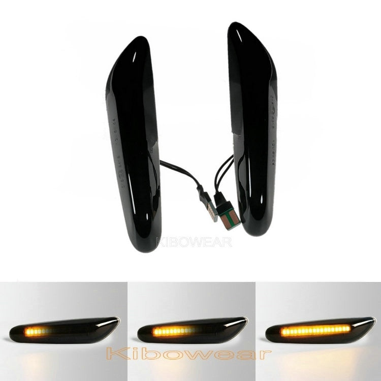 Dynamic LED Fender Light Side Marker For BMW E60 E61 E90 E91 E87 E81 E84 E88 E92 E93 E82 E46 1 3 5 series x1 2004 2010 flasher