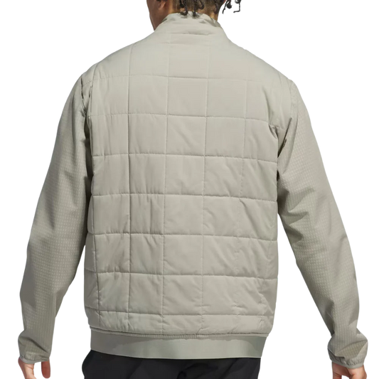 Adidas Ultimate365 Quilted DWR Half Zip Pullover