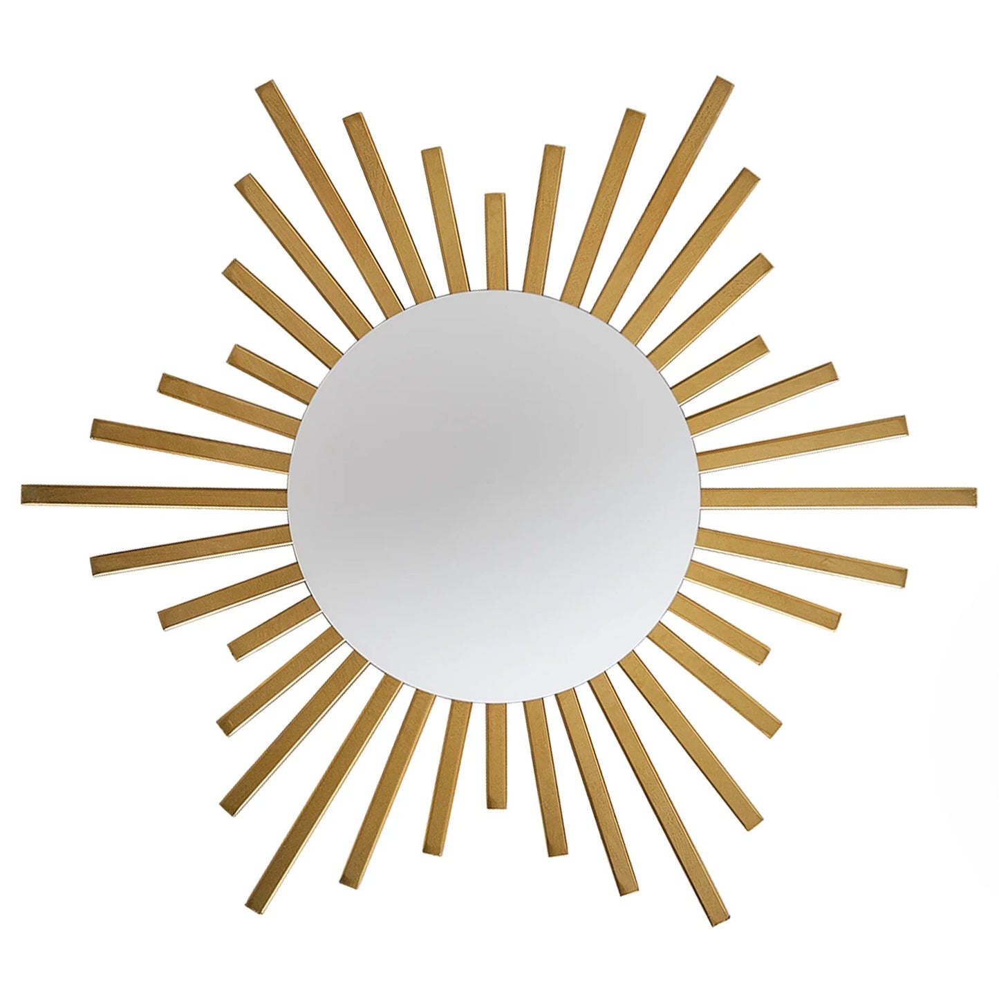 18 Inch Iris 1-Light Golden Semi-Flush Mount Ceiling Light