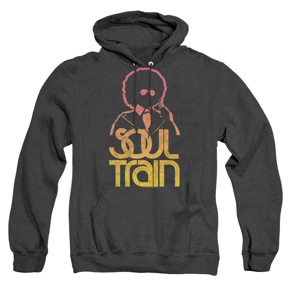 Bet Soul Train The Host Heather Mens Hoodie Black Officially Licensed