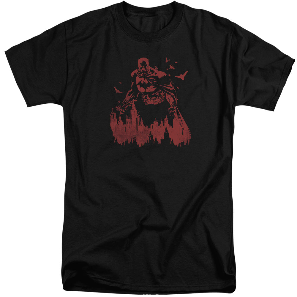Batman Red Knight Mens Tall T Shirt Black Officially Licensed
