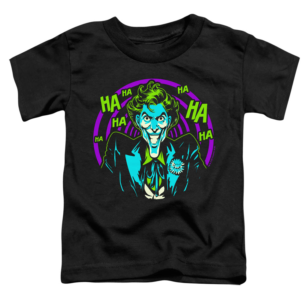 Batman Hahaha Toddler Kids Youth T Shirt Black Officially Licensed