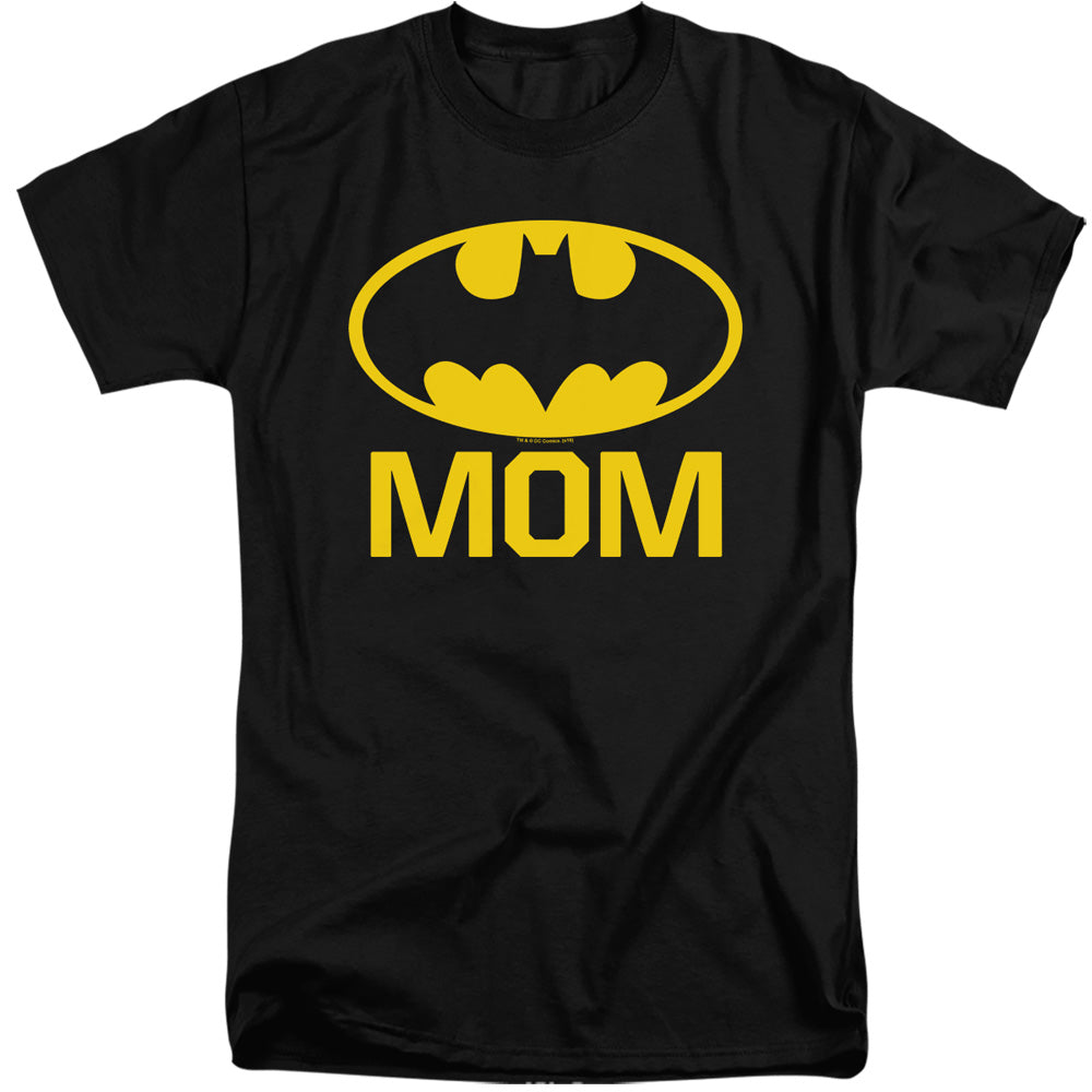 Batman Bat Mom Mens Tall T Shirt Black Officially Licensed