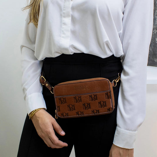 Madalyn Monogram Belt Bag | Crossbody Sling