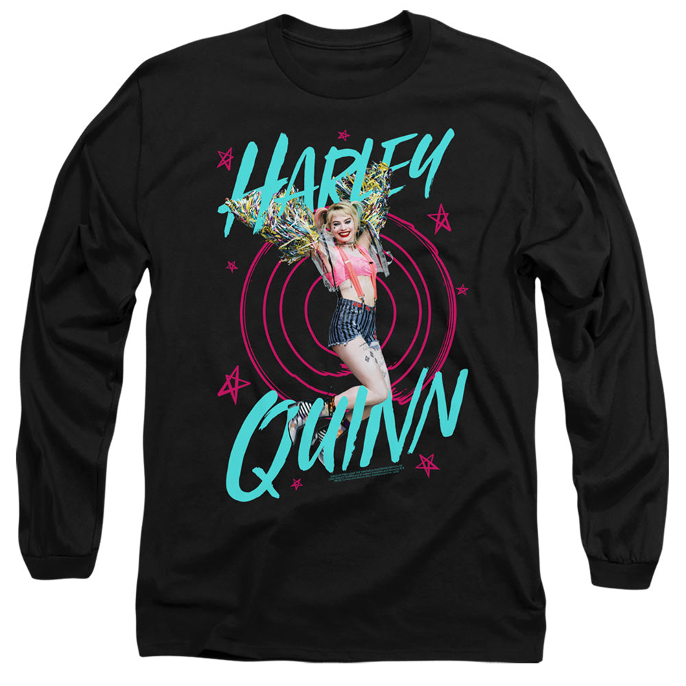 Birds Of Prey On Target Mens Long Sleeve Shirt Black Officially Licensed