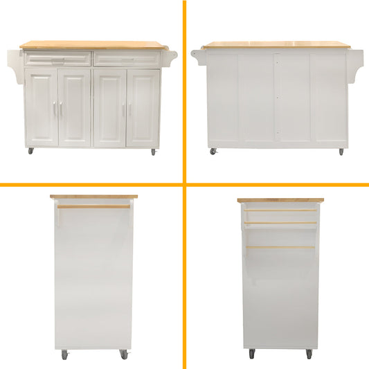 Kitchen Island & Kitchen Cart Mobile Kitchen Island
