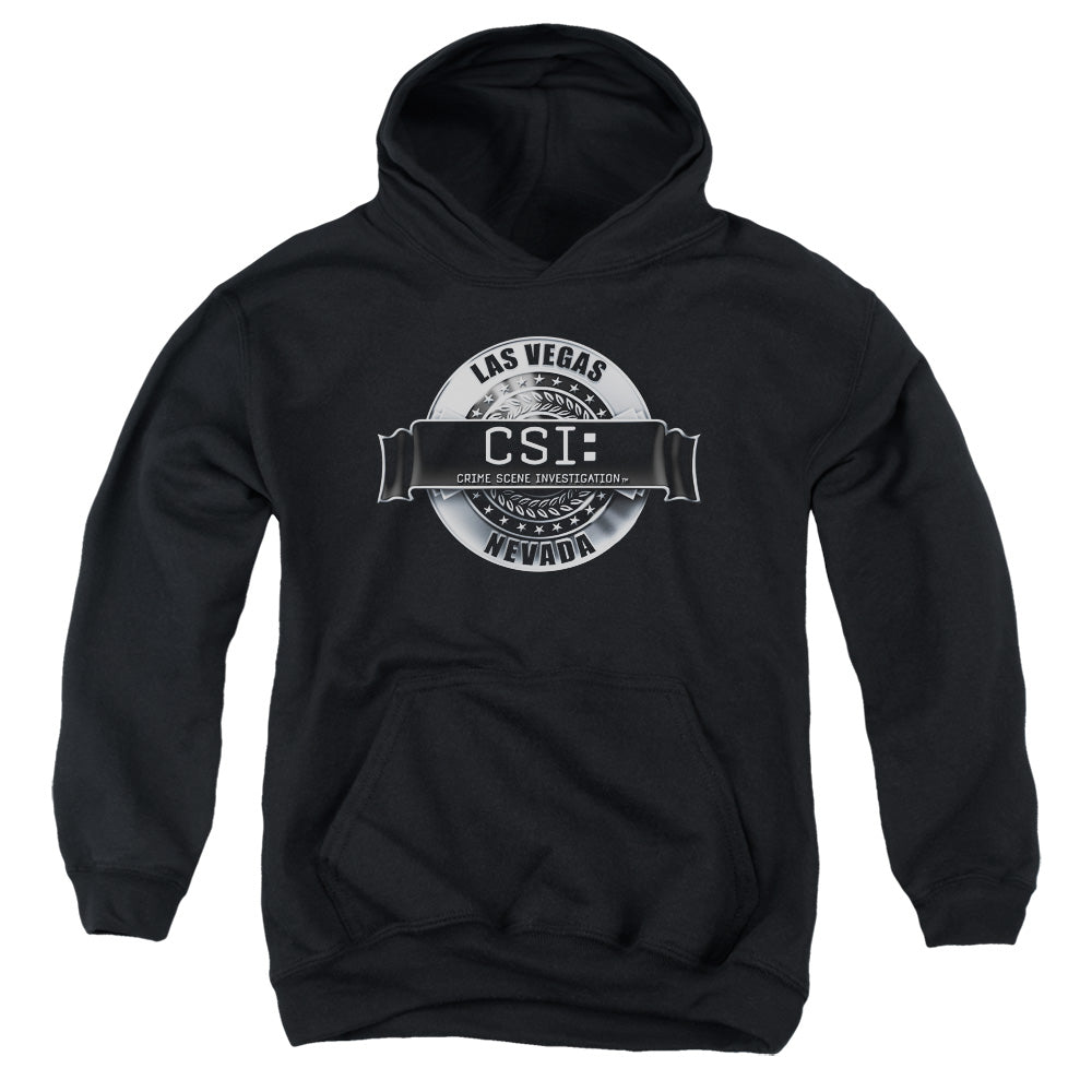 Csi Rendered Logo Kids Youth Hoodie Black Officially Licensed