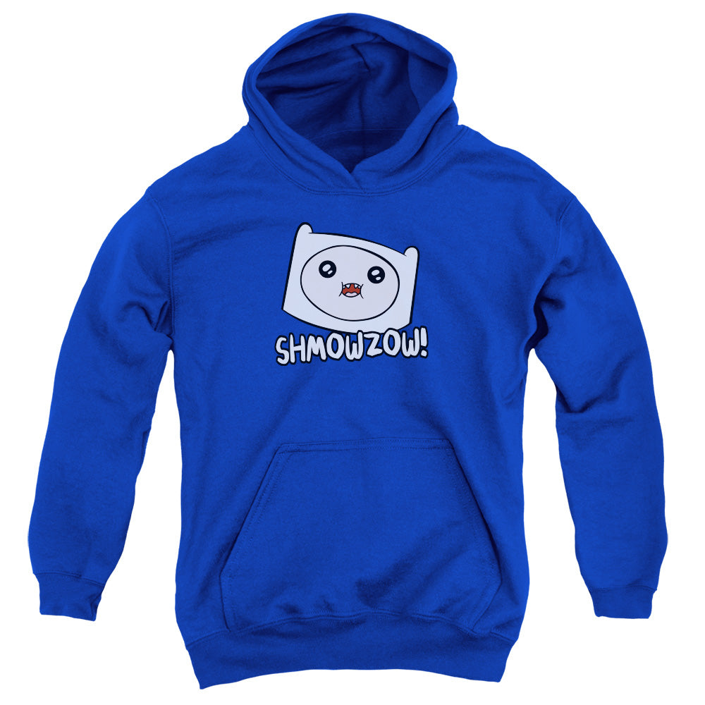Adventure Time Shmowzow Kids Youth Hoodie Royal Blue Officially Licensed