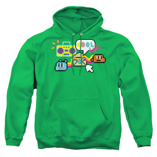 Amazing World Of Gumball Cool Oh Yeah Mens Hoodie Kelly Green Officially Licensed