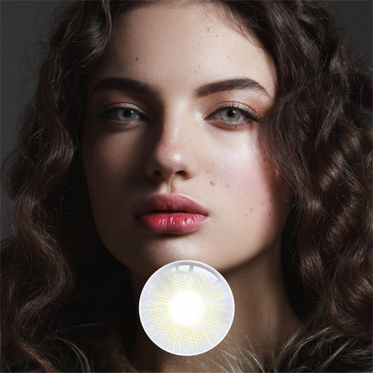 1Pair FDA Certificate Eyes Beautiful Pupil Colorful Girl Cosplay Contact Lenses MY WAY VIOLET