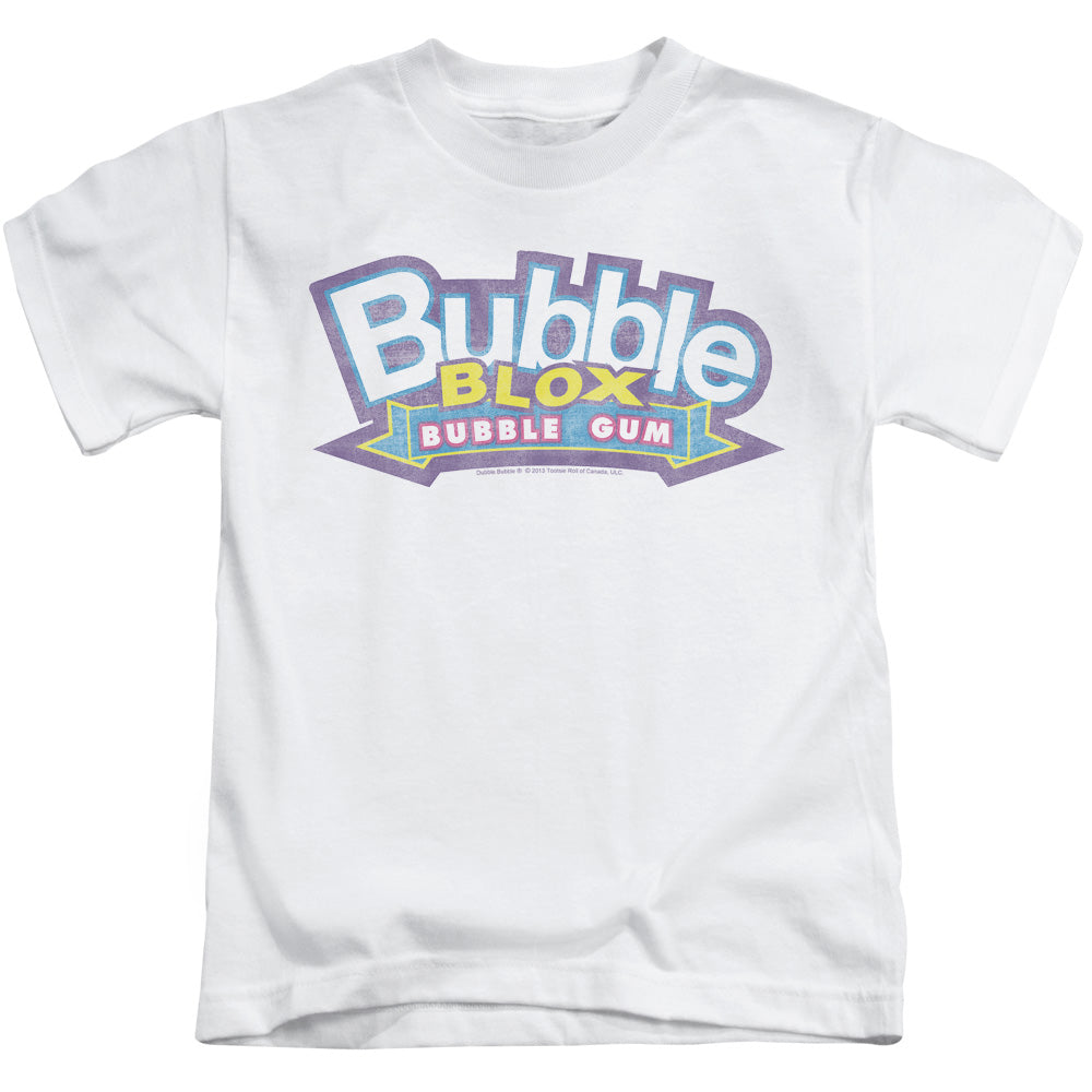 Dubble Bubble Bubble Blox Juvenile Kids Youth T Shirt White (7) Officially Licensed