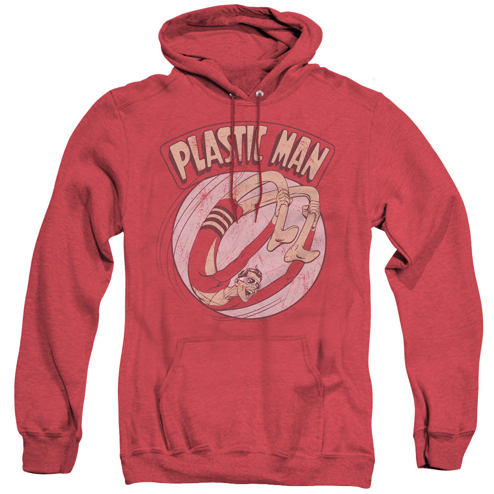 Dc Bounce Mens Heather Hoodie Red Officially Licensed